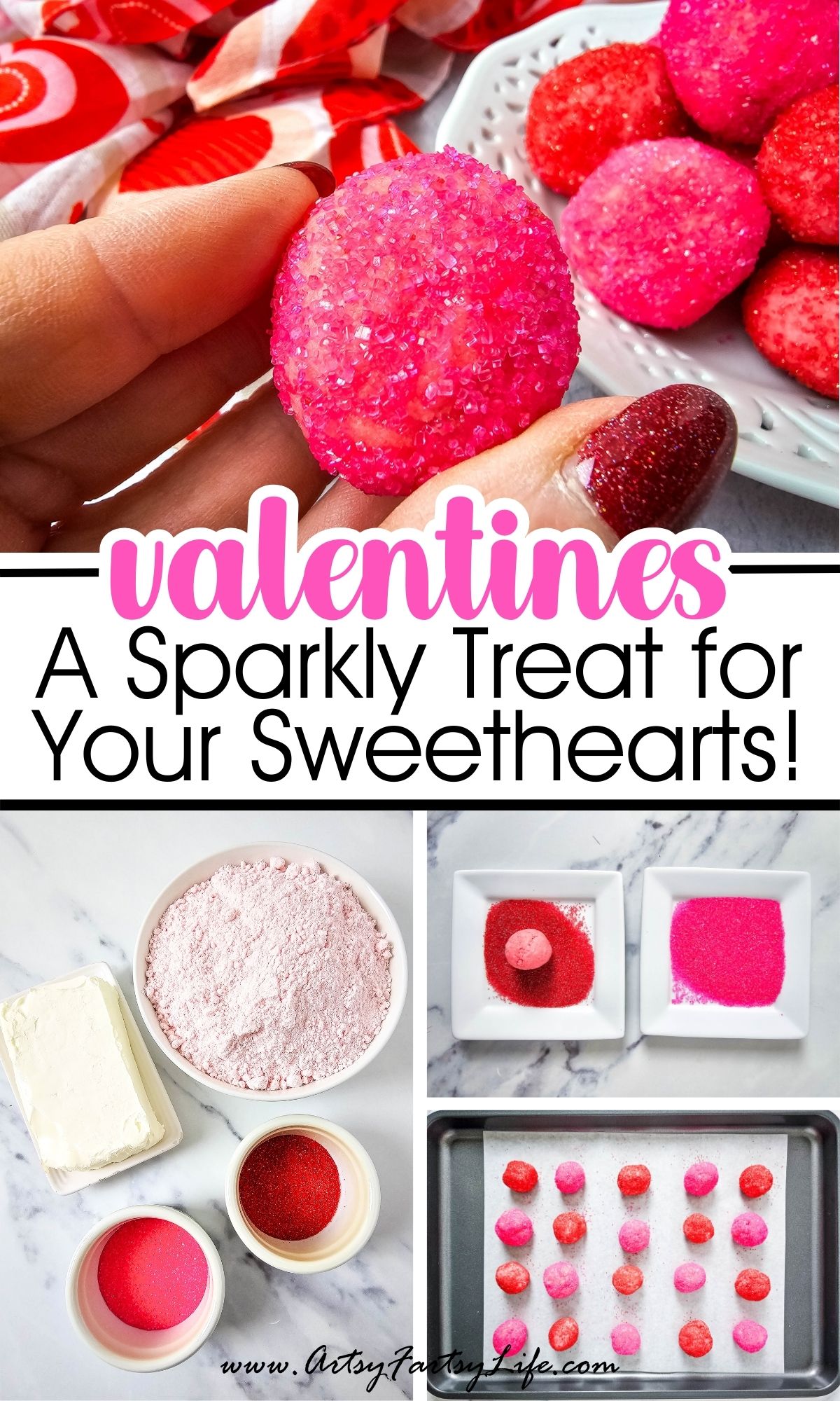 Valentine’s Truffles – A Sparkly Coquettecore Treat for Your Sweetest Sweethearts!