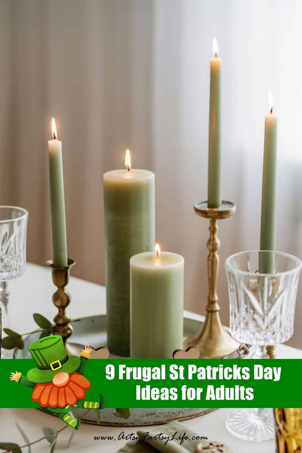 6. Thrifted & Dollar Store St. Patrick’s Day Decor (Used Tastefully)
