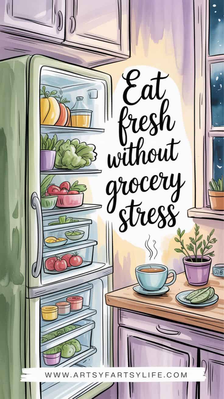 9 Ways To Shop Once a Month and Still Eat Fresh