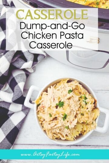 Dump-and-Go Chicken Pasta Casserole - Crockpot Style