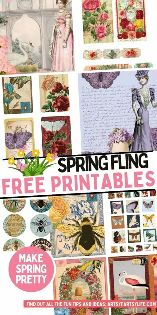 Spring Mini Images Printable 21+ Free Spring Printables to Spark Your Creativity ยท Artsy Fartsy Life