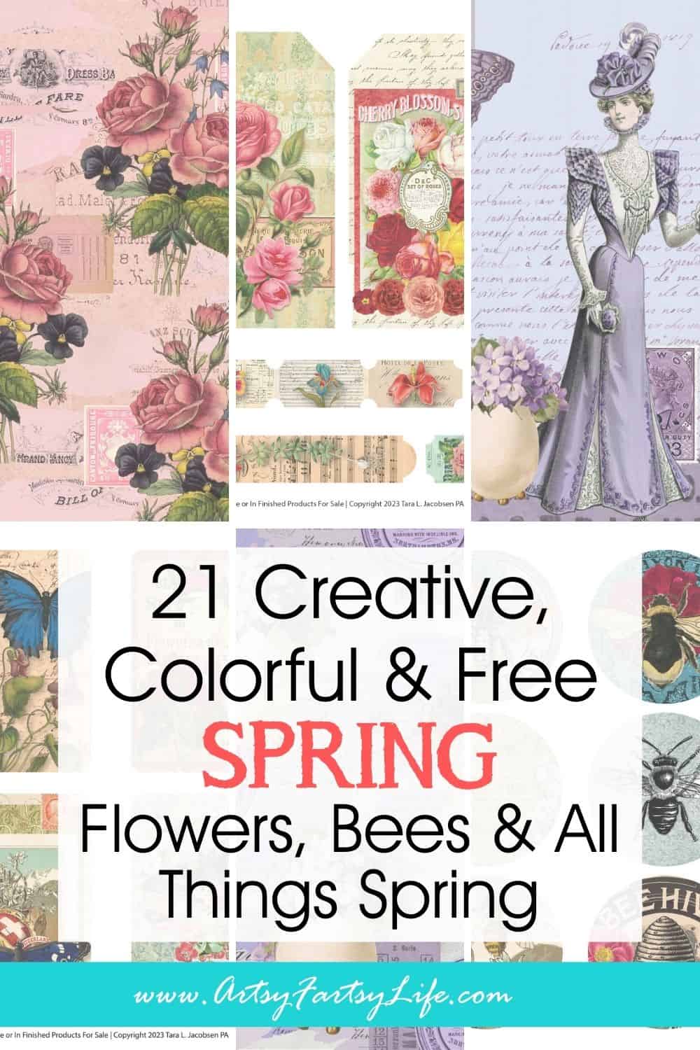 21+ Free Spring Printables to Spark Your Creativity