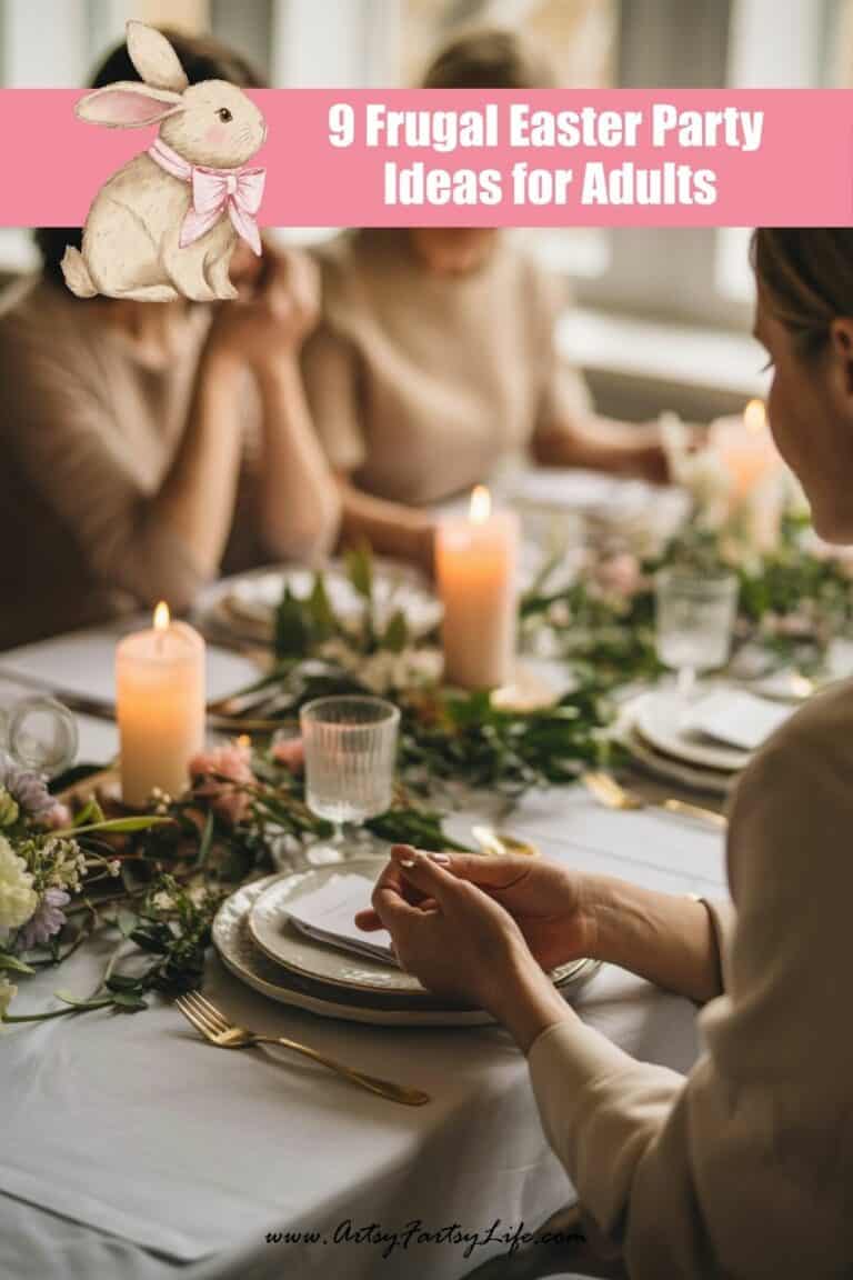 9 Frugal Easter Party Ideas for Adults · Artsy Fartsy