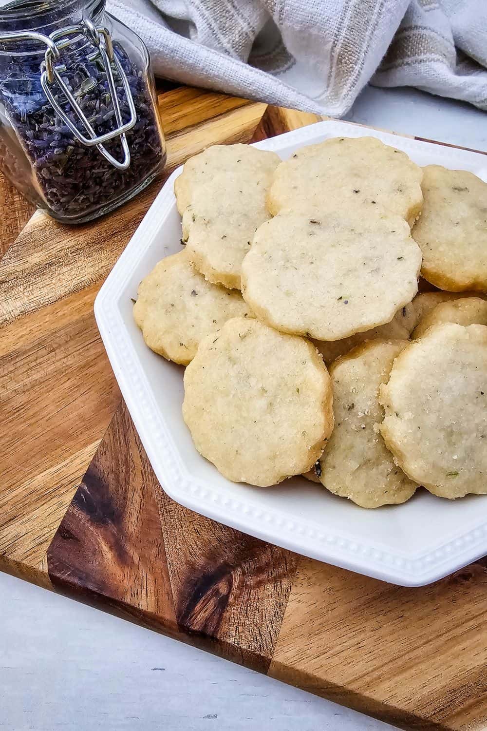 Cottagecore Lavender Shortbread Cookies (A Buttery Floral Treat!)