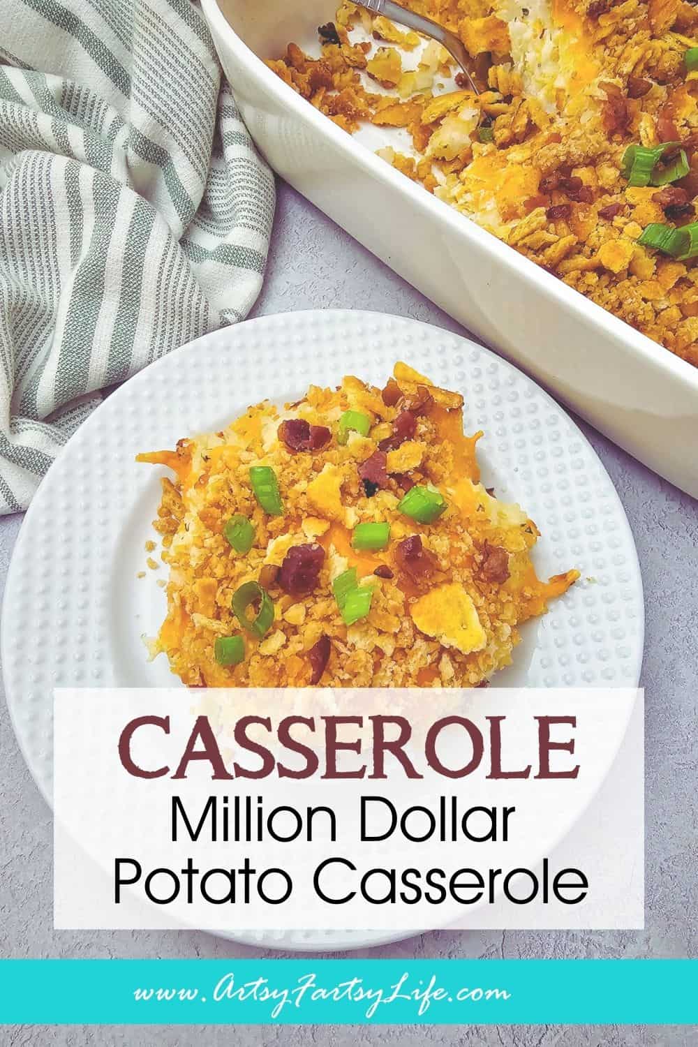 Million Dollar Potato Casserole - The Cheesiest Side Dish Ever!