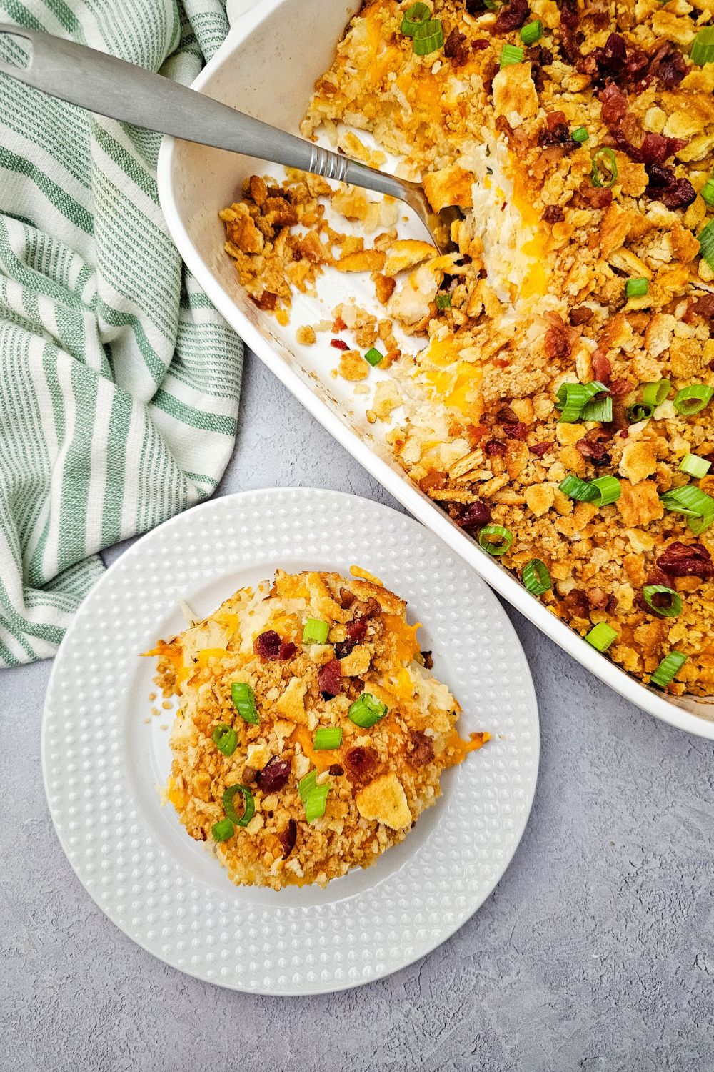 Million Dollar Potato Casserole - The Cheesiest Side Dish Ever!