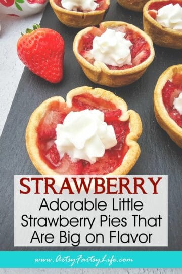 Adorable Little Strawberry Pies That Are Big on Flavor