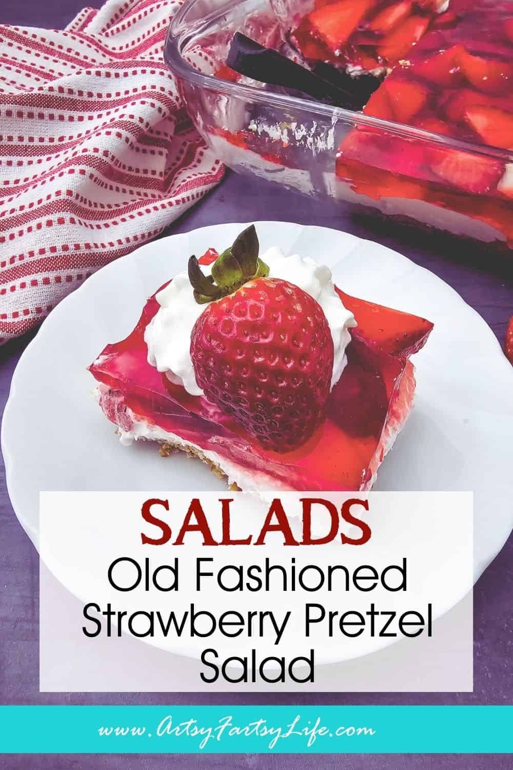 Old Fashioned Strawberry Pretzel Salad (Just Like Grandma Made!)