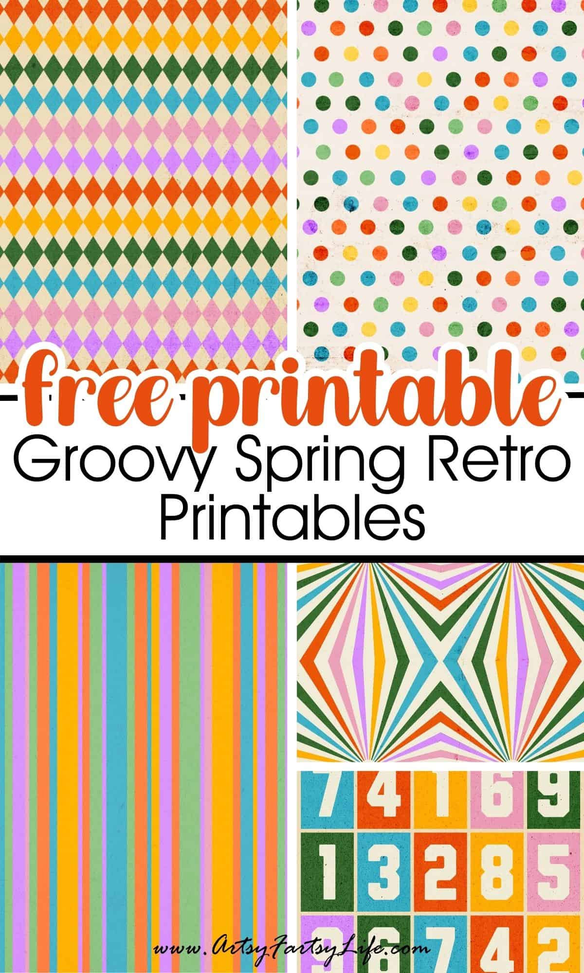 Groovy Spring Printables to Refresh Your Journal (Free Download!)