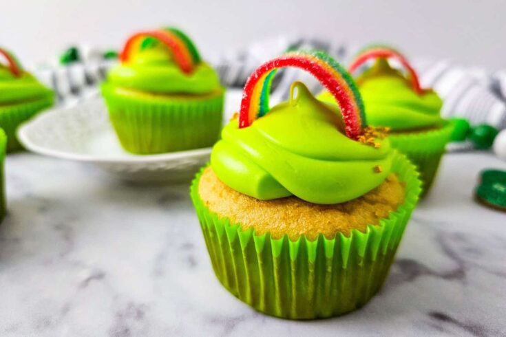 Over the Rainbow St. Patrick’s Day Cupcakes - A Lucky Day Treat!
