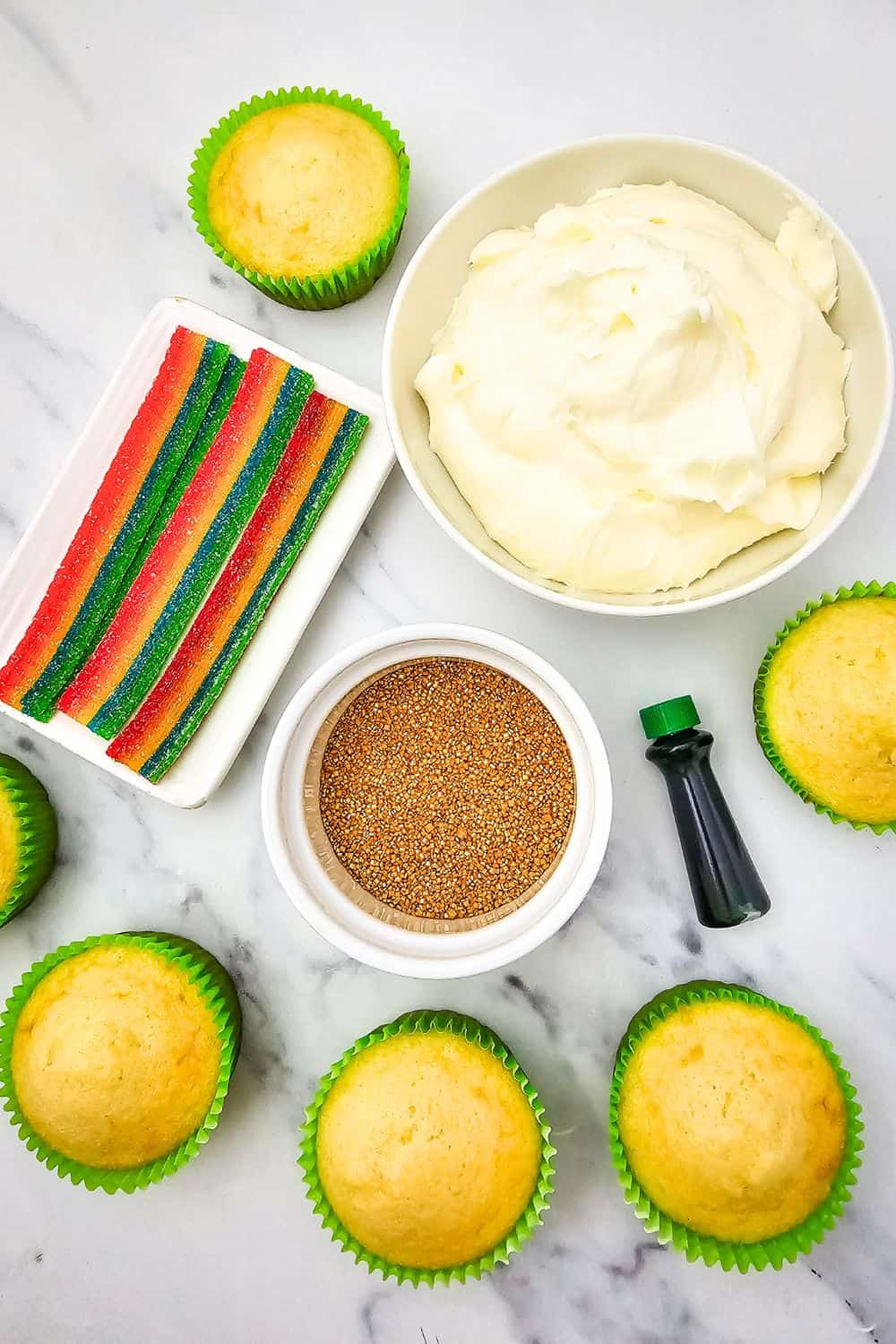 Over the Rainbow St. Patrick’s Day Cupcakes - A Lucky Day Treat!