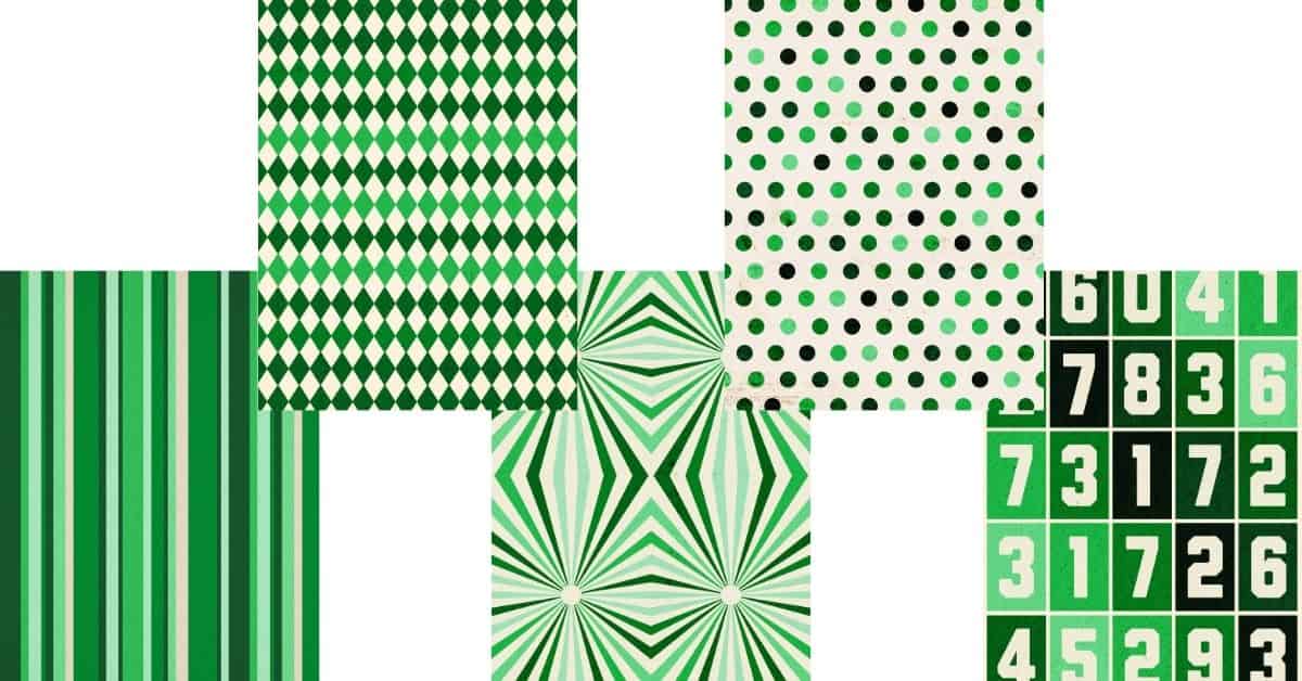 Groovy Green! Free Vintage-Inspired St. Patrick’s Day Backgrounds