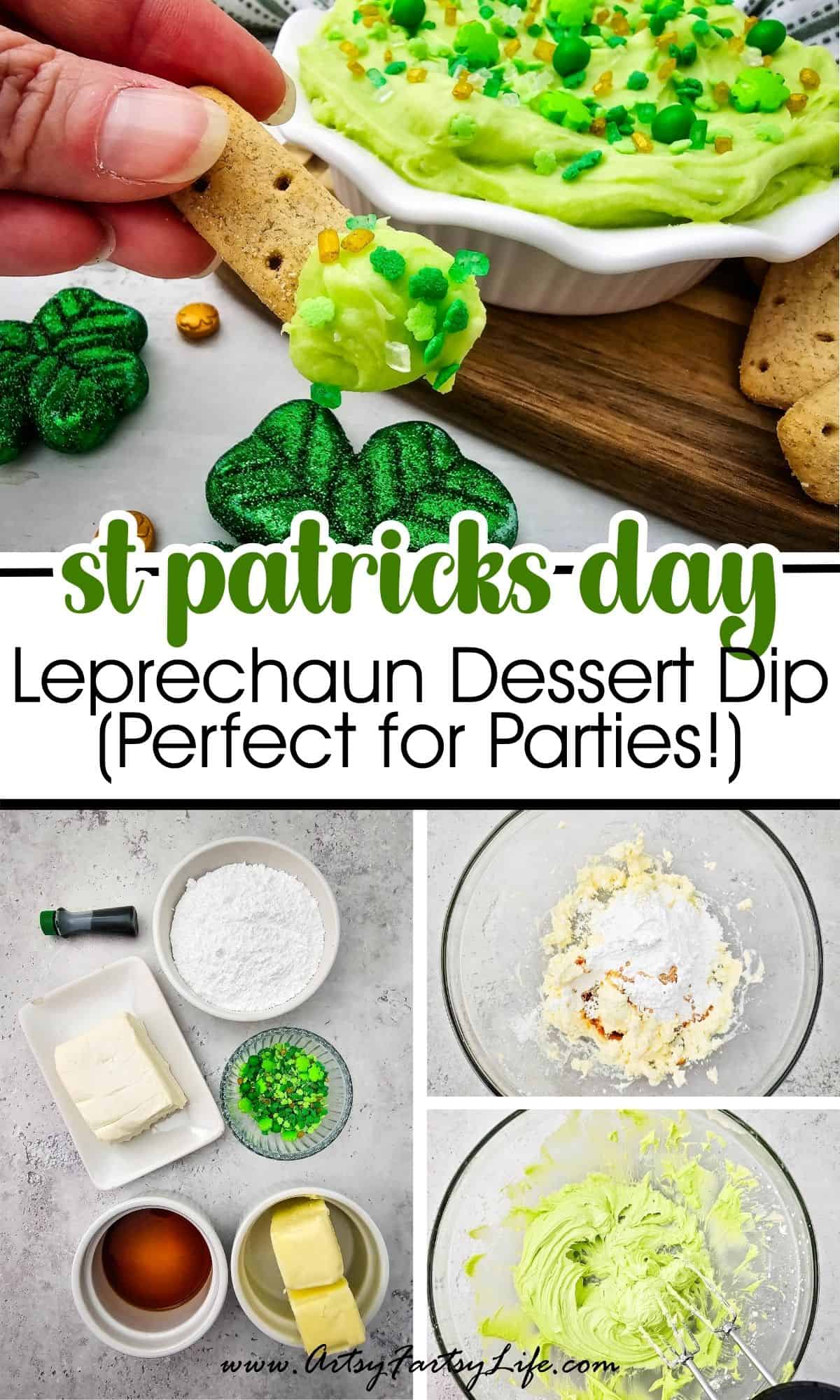Leprechaun Dip (A Magical No-Bake St. Patrick’s Day Treat!)
