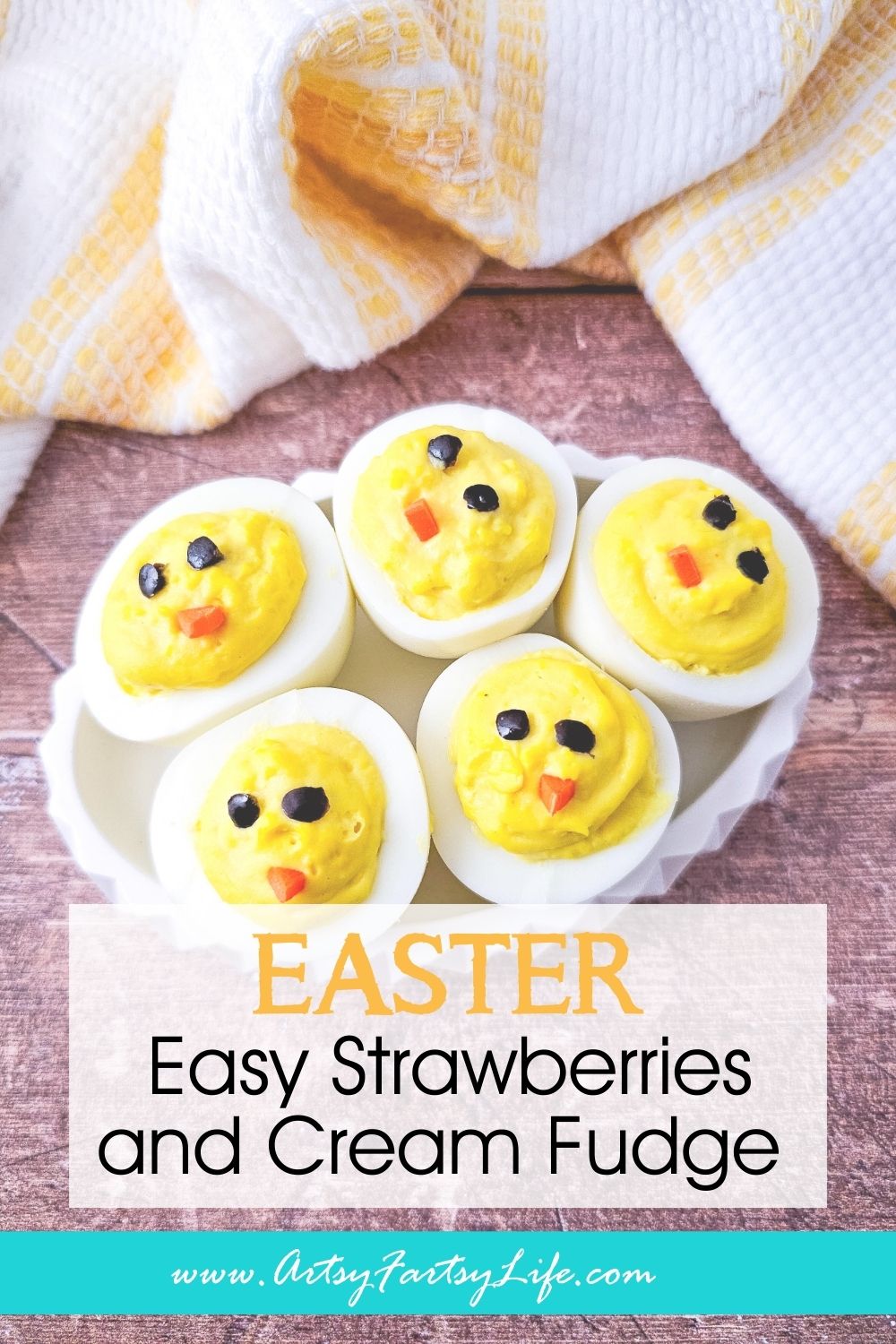 Easter Chick Deviled Eggs (Adorably Cute & So Easy to Make!)