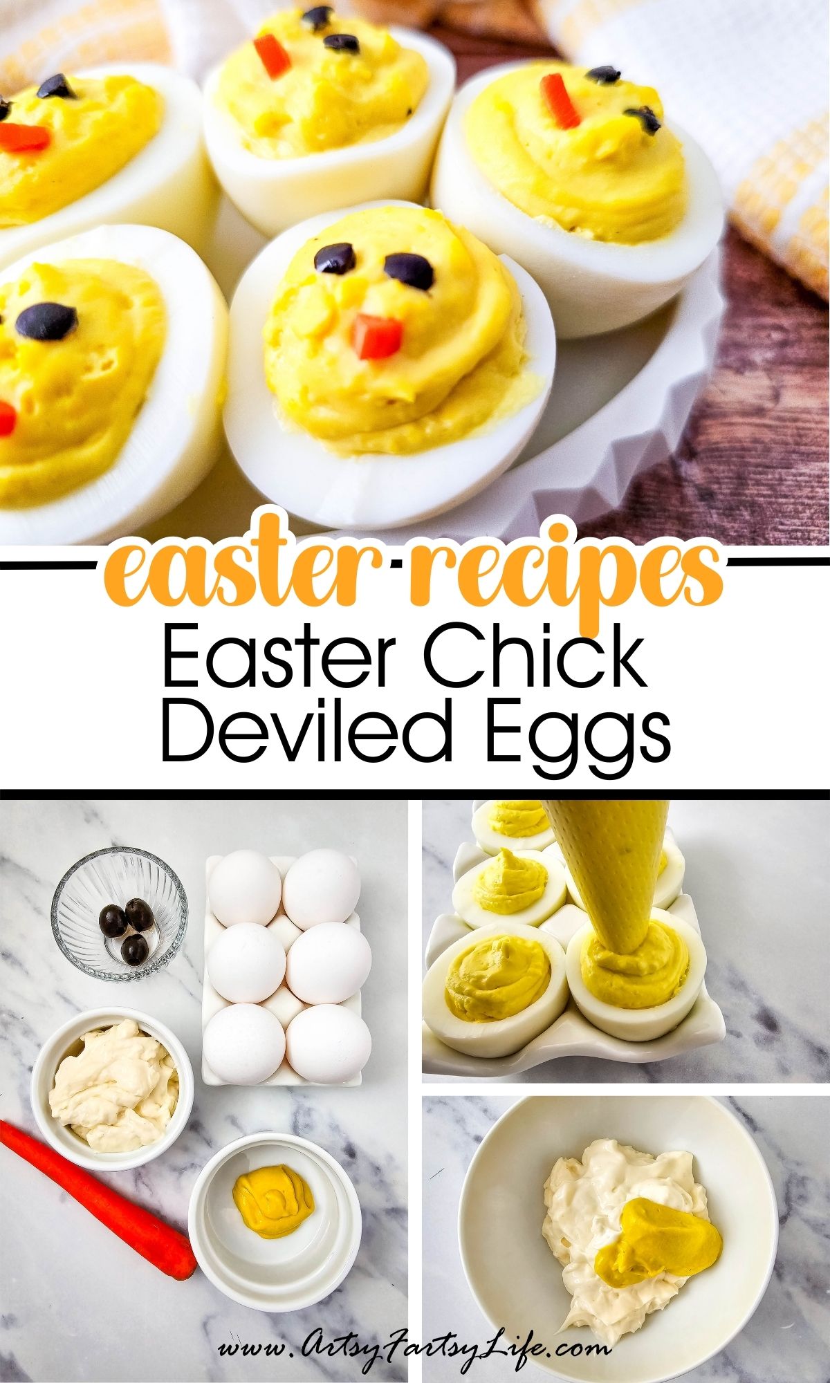 Easter Chick Deviled Eggs (Adorably Cute & So Easy to Make!)