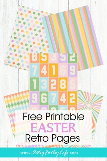 Retro Easter Magic! Free Printables You’ll Want to Use All Spring