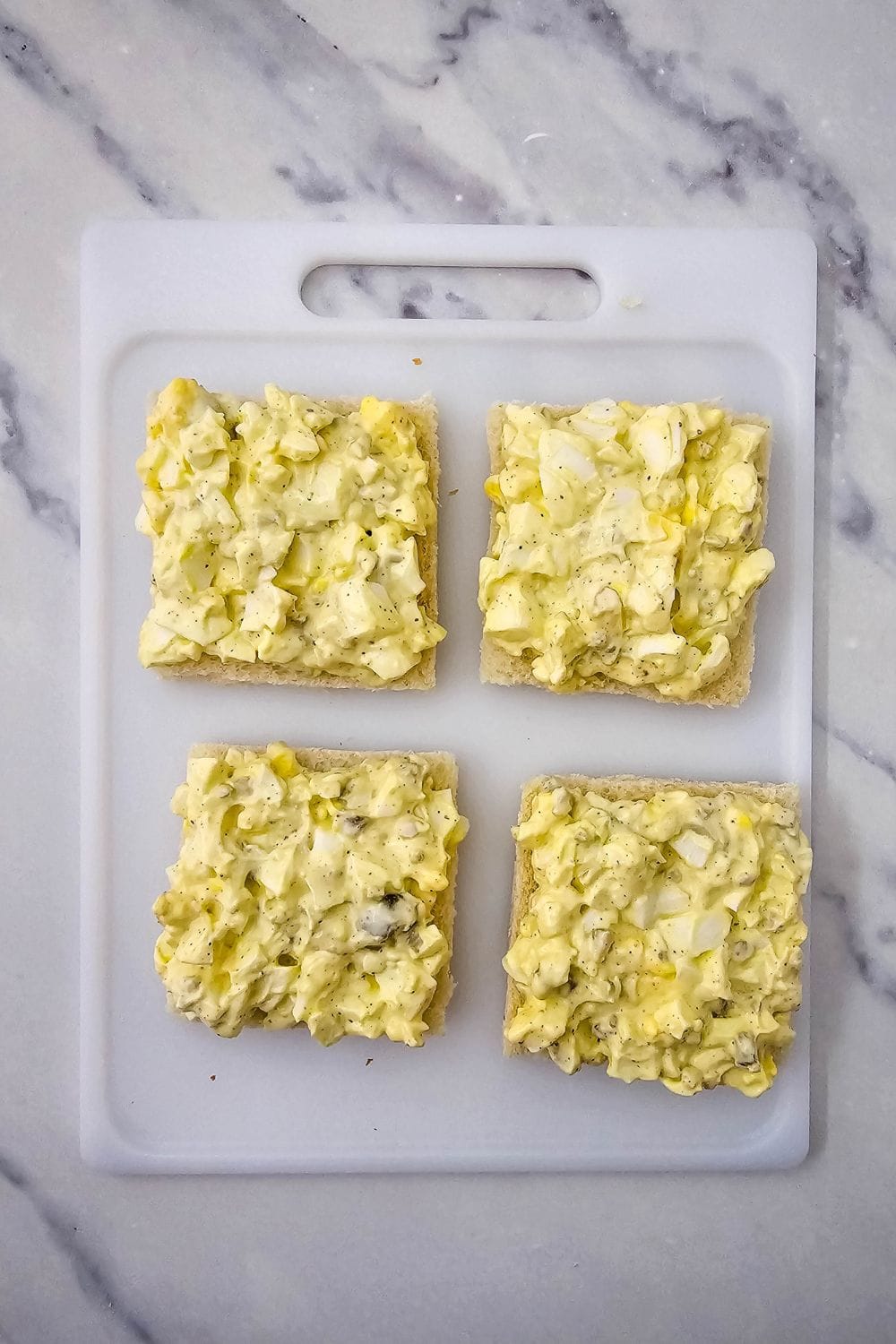 Egg Salad Tea Sandwiches (Old Fashioned & Made for Tea Parties!)
