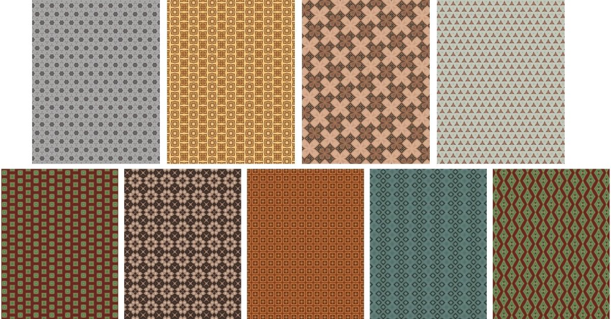 Vintage Gentleman Father’s Day Scrapbook Papers