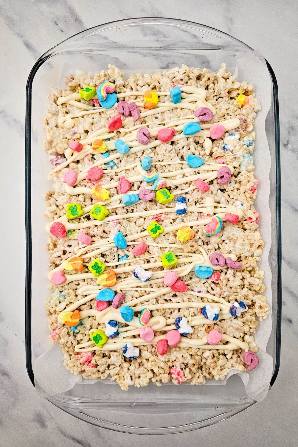 Easy Lucky Charms Krispies Treats for St. Patrick’s Day