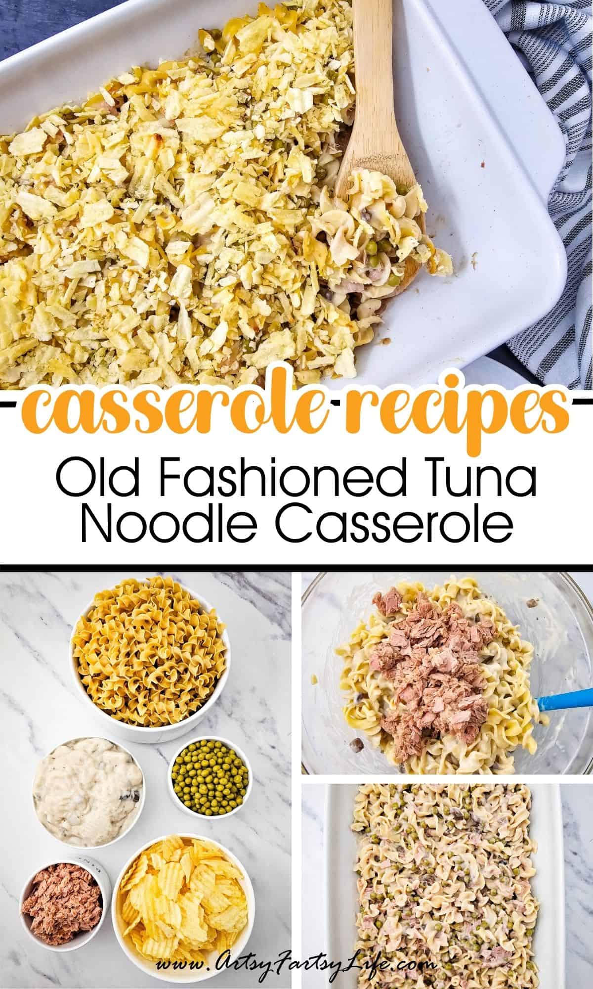 Old-Fashioned Tuna Noodle Casserole (The Creamy, Crunchy Classic We Grew Up With)