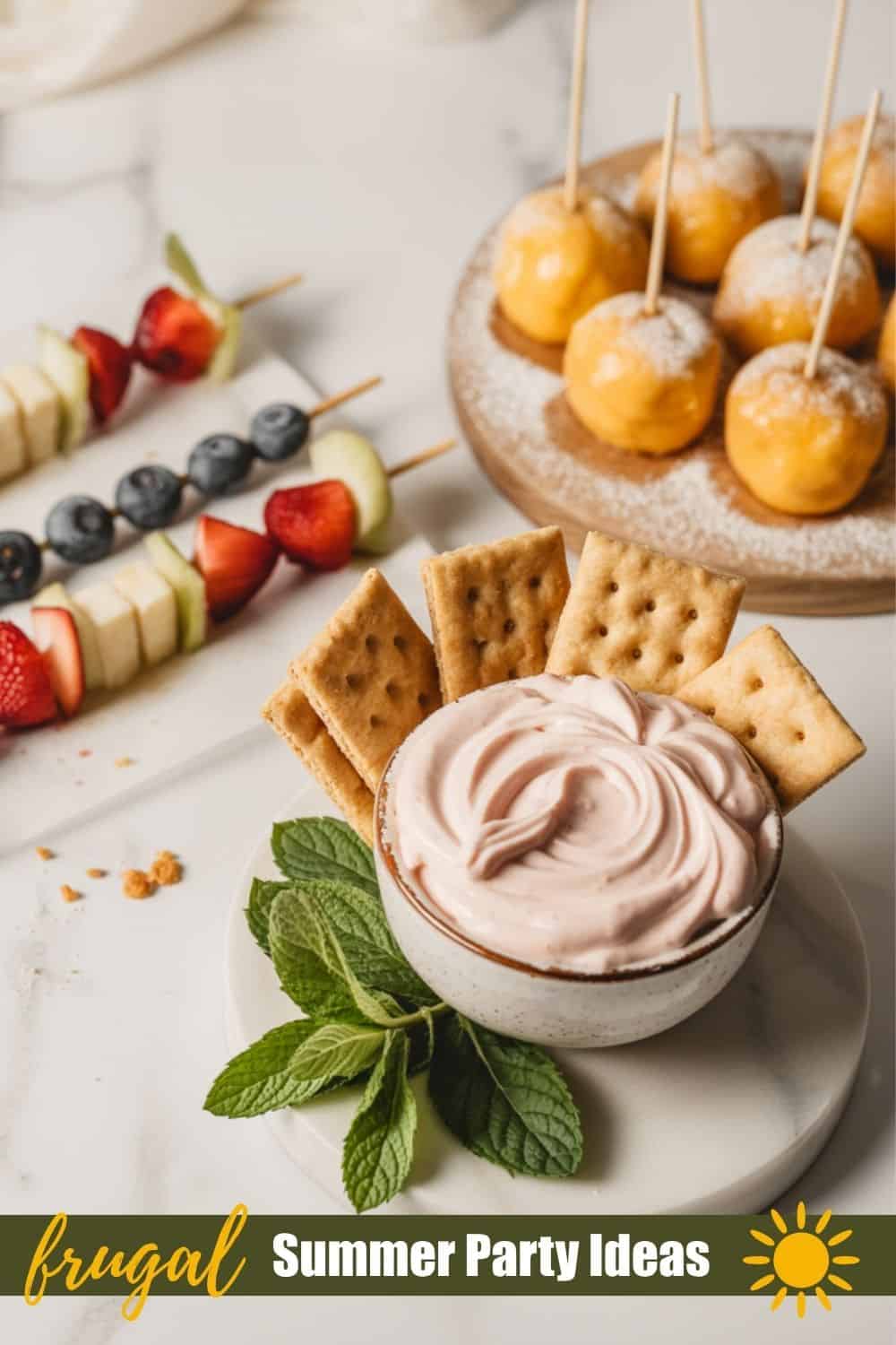 5. Skip the Fancy Dessert - Do Something Unexpected Instead - Frugal Summer Party Ideas