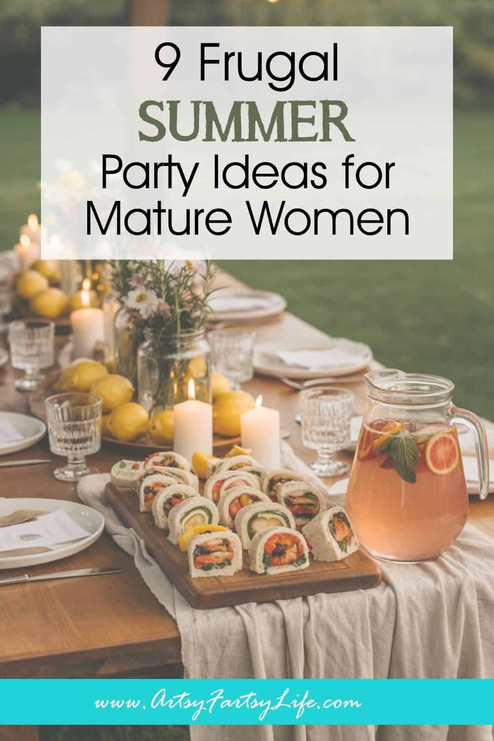 9 Frugal Summer Party Ideas For Adults (That Actually Feel Special)