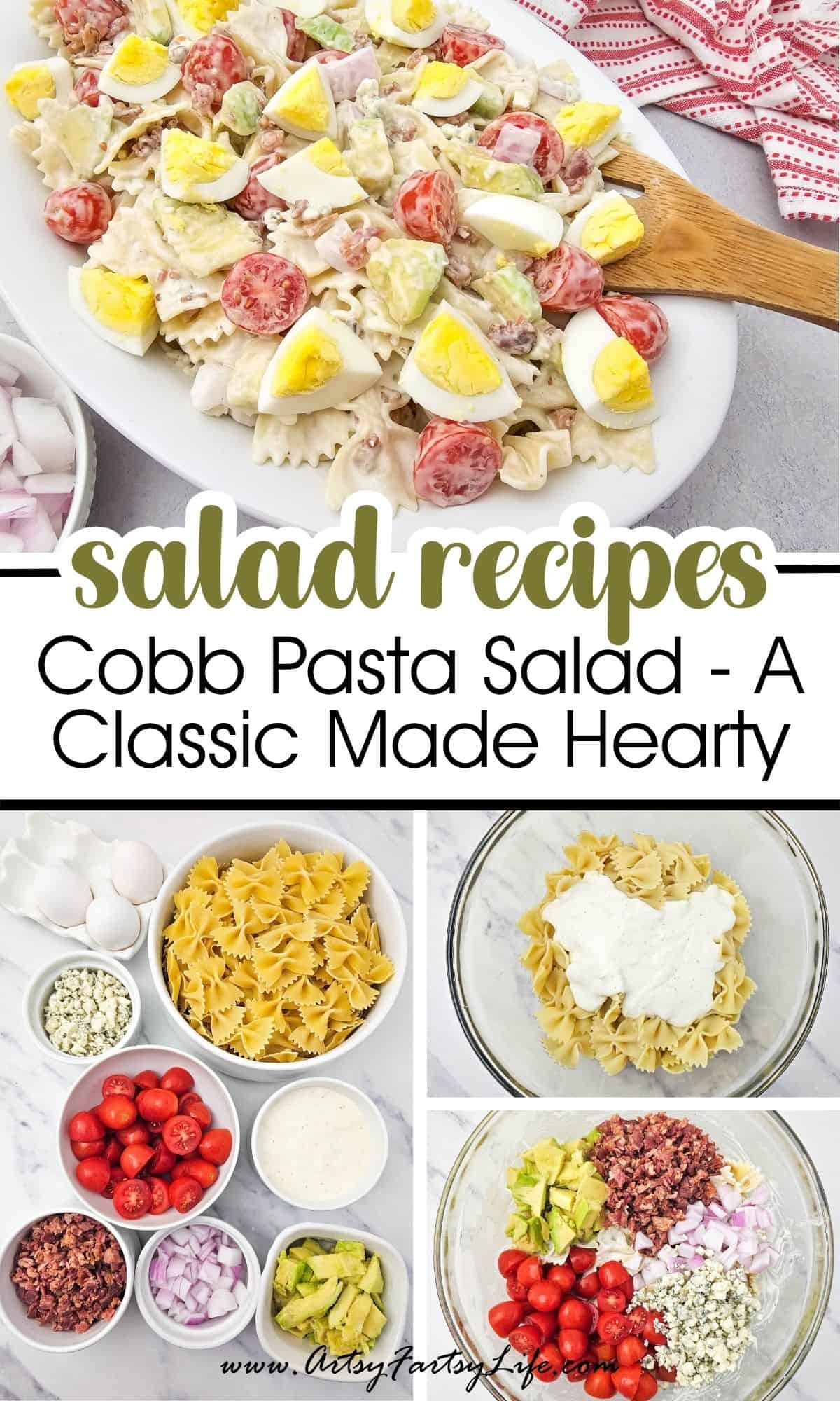 Cobb Pasta Salad - A Classic Made Hearty