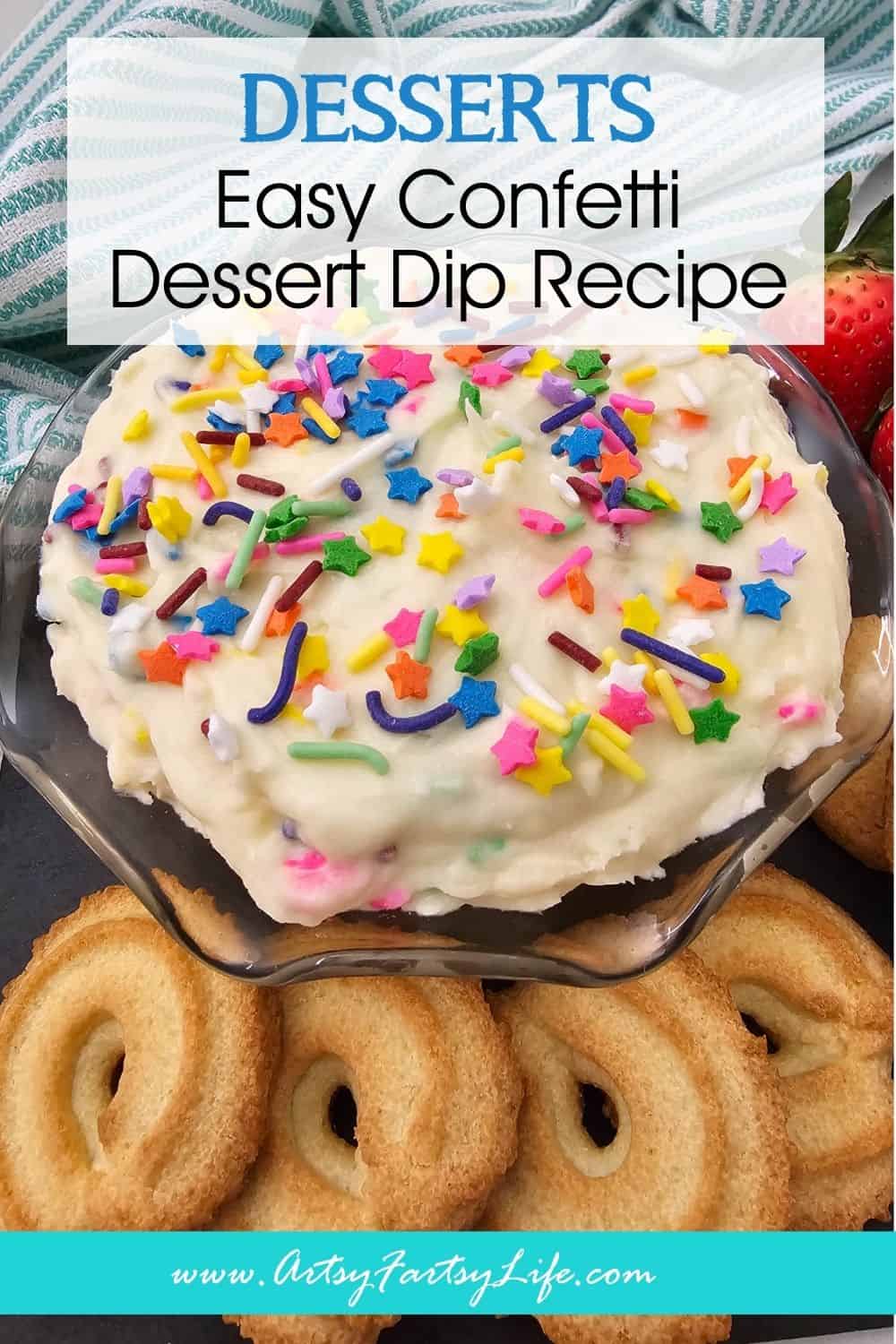 Confetti Dessert Dip - The Easy Party Dip Everyone Asks For
