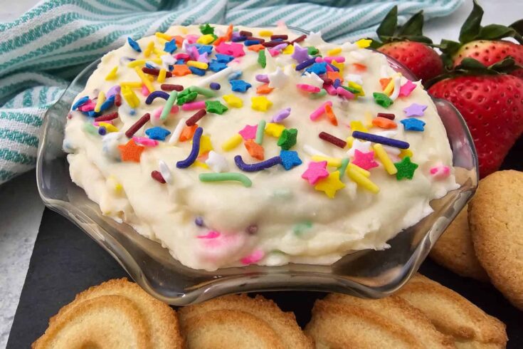 Confetti Dessert Dip - The Easy Party Dip Everyone Asks For