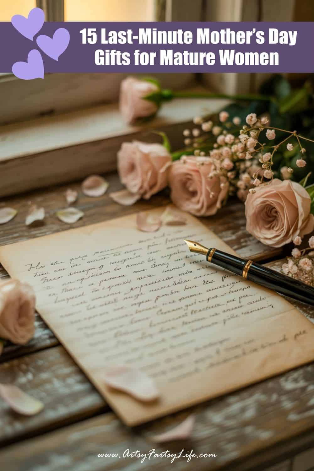 12. A Handwritten Letter (The Grown-Up Macaroni Necklace)