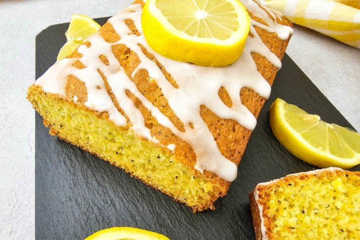 Old Fashioned Lemon Poppy Seed Bread - Easy Cake Mix Recipe