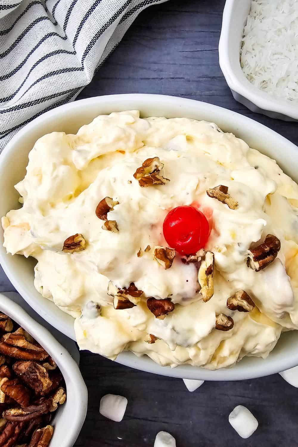 Old-Fashioned Pineapple Fluff Salad - A Retro Classic That Never Gets Old