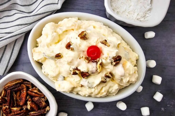 Old-Fashioned Pineapple Fluff Salad - A Retro Classic That Never Gets Old