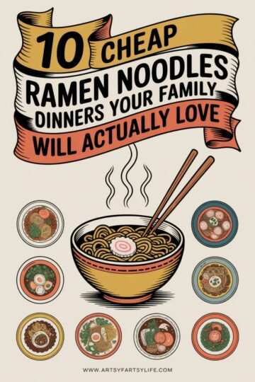 10 Ways to Make Dinner with Ramen Noodle Packs