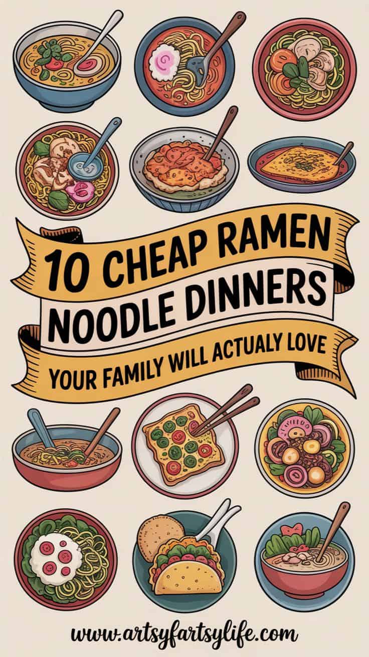 10 Ways to Make Dinner with Ramen Noodle Packs