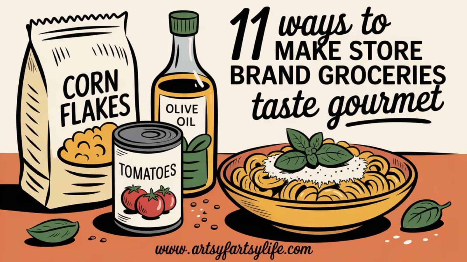 11 Ways to Make Store Brand Groceries Taste Gourmet