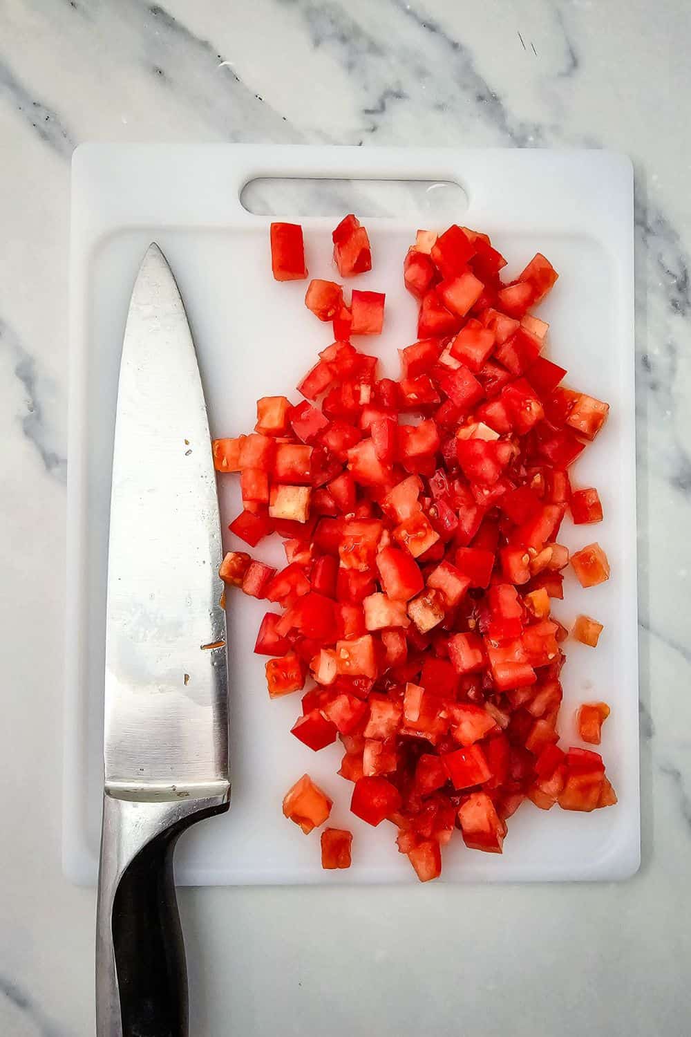 Easy Bruschetta Pasta Salad - Fresh Tomatoes, Basil, and Balsamic