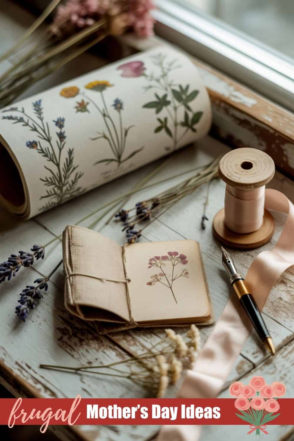 6. Make Handmade Crafts and Printable Gifts With Heart