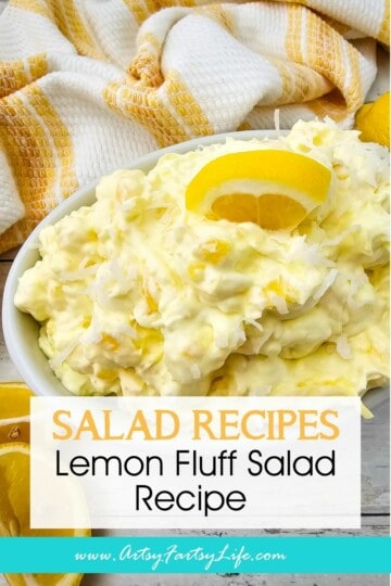 Lemon Fluff Salad Recipe - A Old Fashioned Salad the Whole Family Will Love