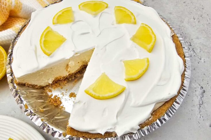 Old-Fashioned Cream Cheese Lemonade Pie — The Easy No-Bake Version Grandma Never Made
