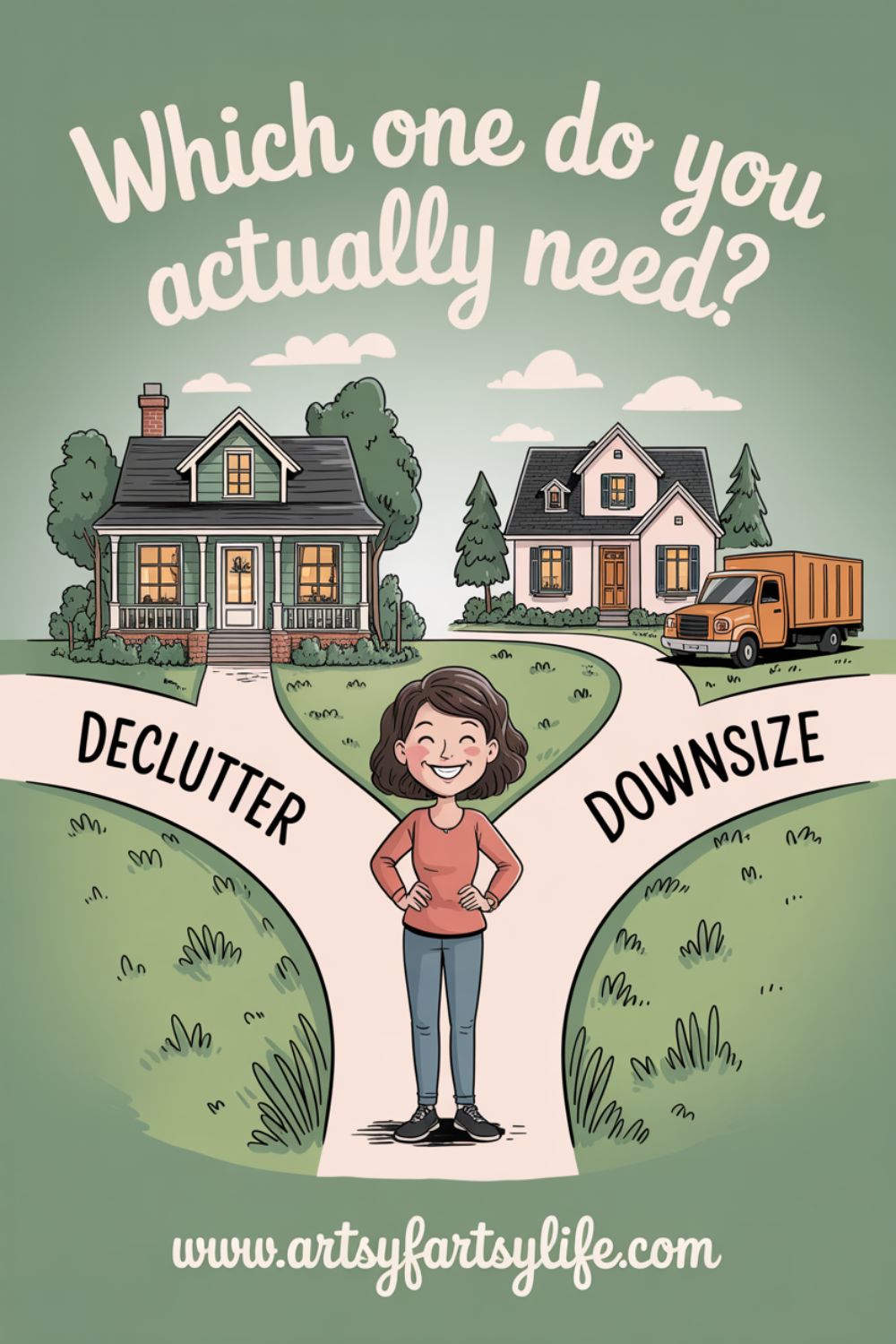 Decluttering vs. Downsizing - What's Actually the Difference? (And Which One Do You Need?)