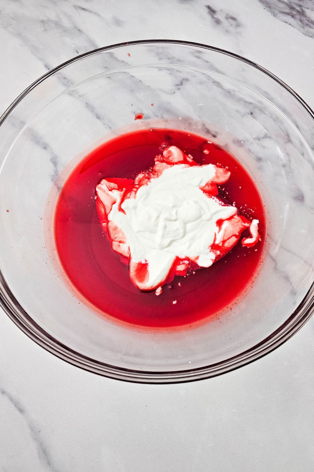 Pink Strawberry Fluff Salad - An Old Fashioned Favorite