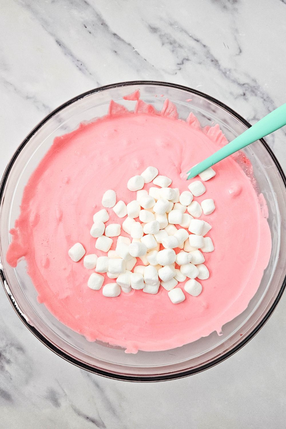 Pink Strawberry Fluff Salad - An Old Fashioned Favorite