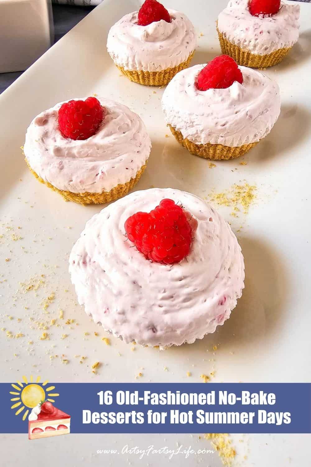 Mini No Bake Raspberry Cheesecakes – Party Perfect Treat! 