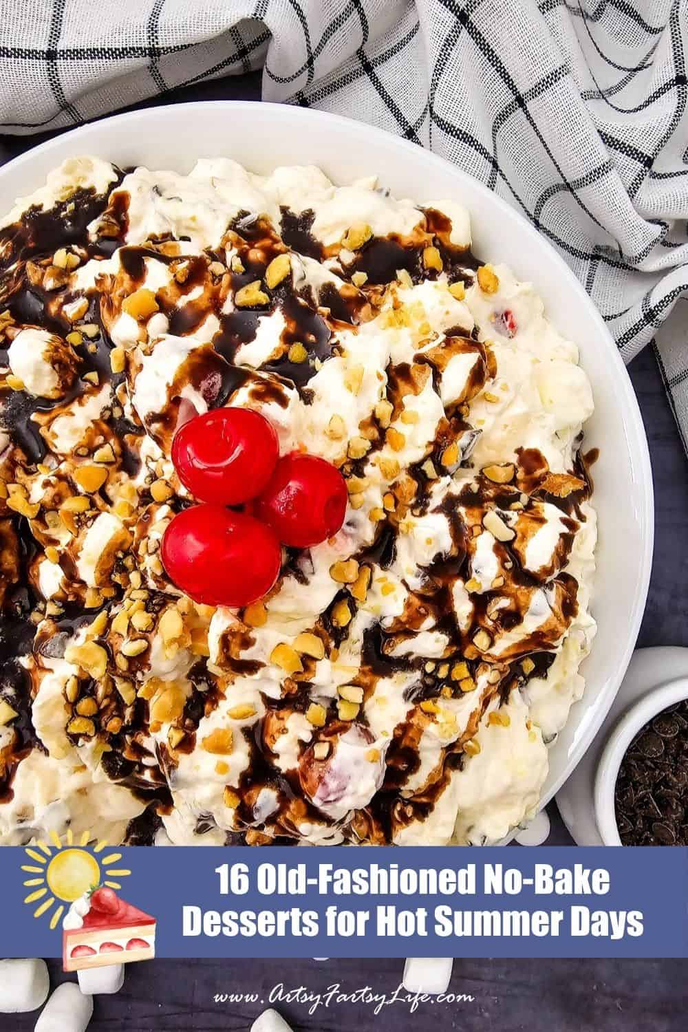 Banana Split Fluff Salad - Nostalgic, No Bake & Easy 