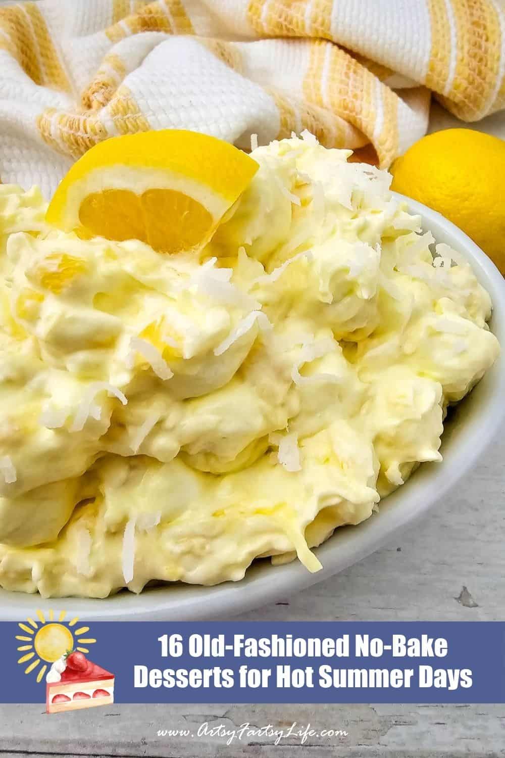 Lemon Fluff Salad Recipe - A Old Fashioned Salad the Whole Family Will Love 