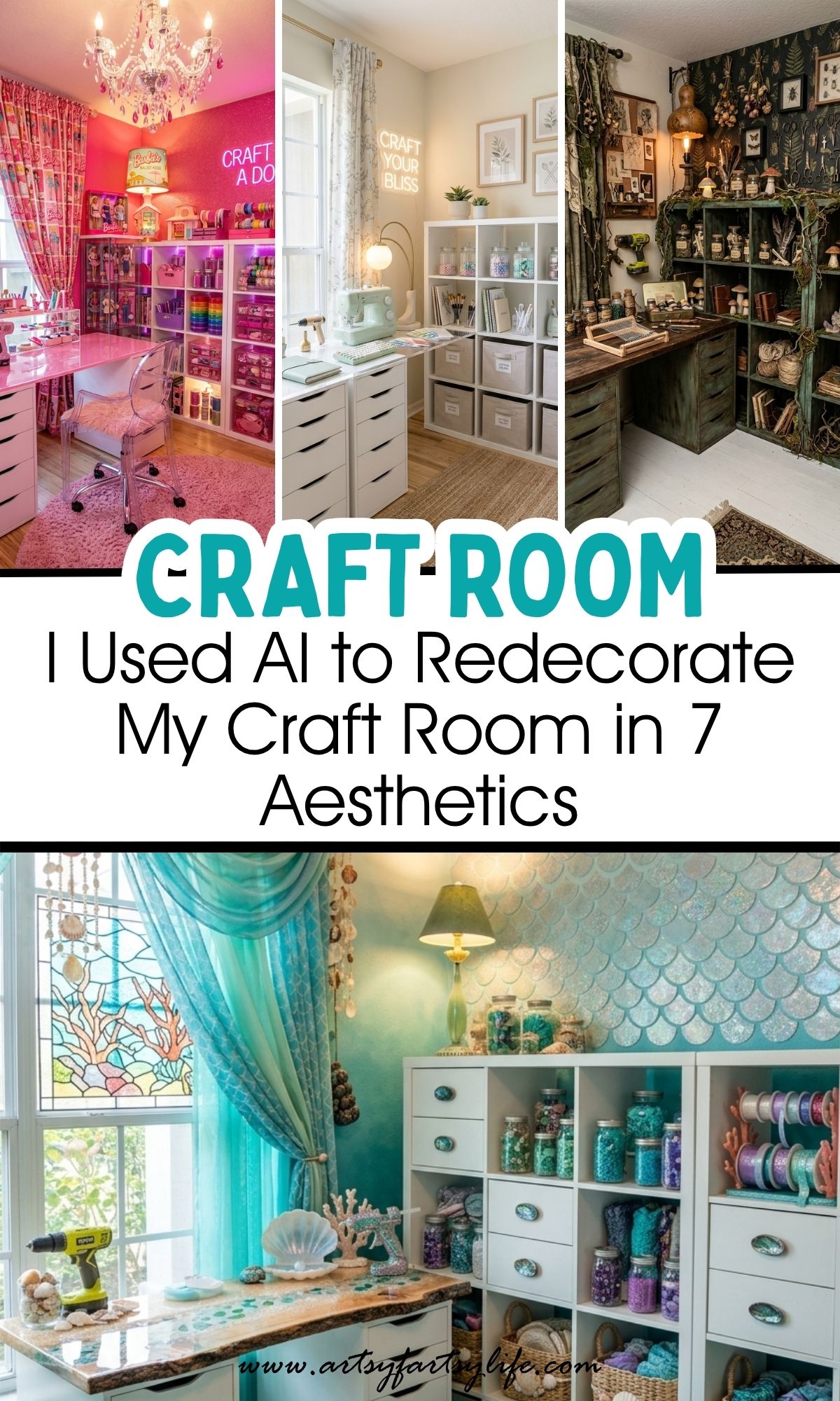 How To Use Ideogram To Decorate An Aesthetic Craft Room