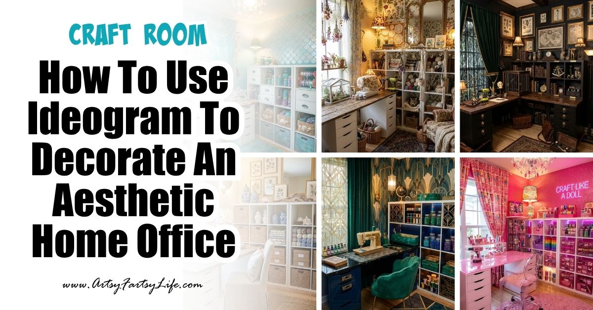 How To Use Ideogram To Decorate An Aesthetic Craft Room