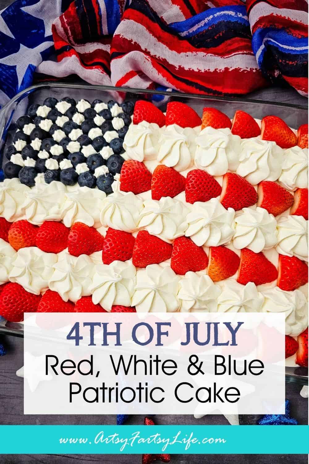 The Flag Cake That Disappears First at Every 4th of July BBQ