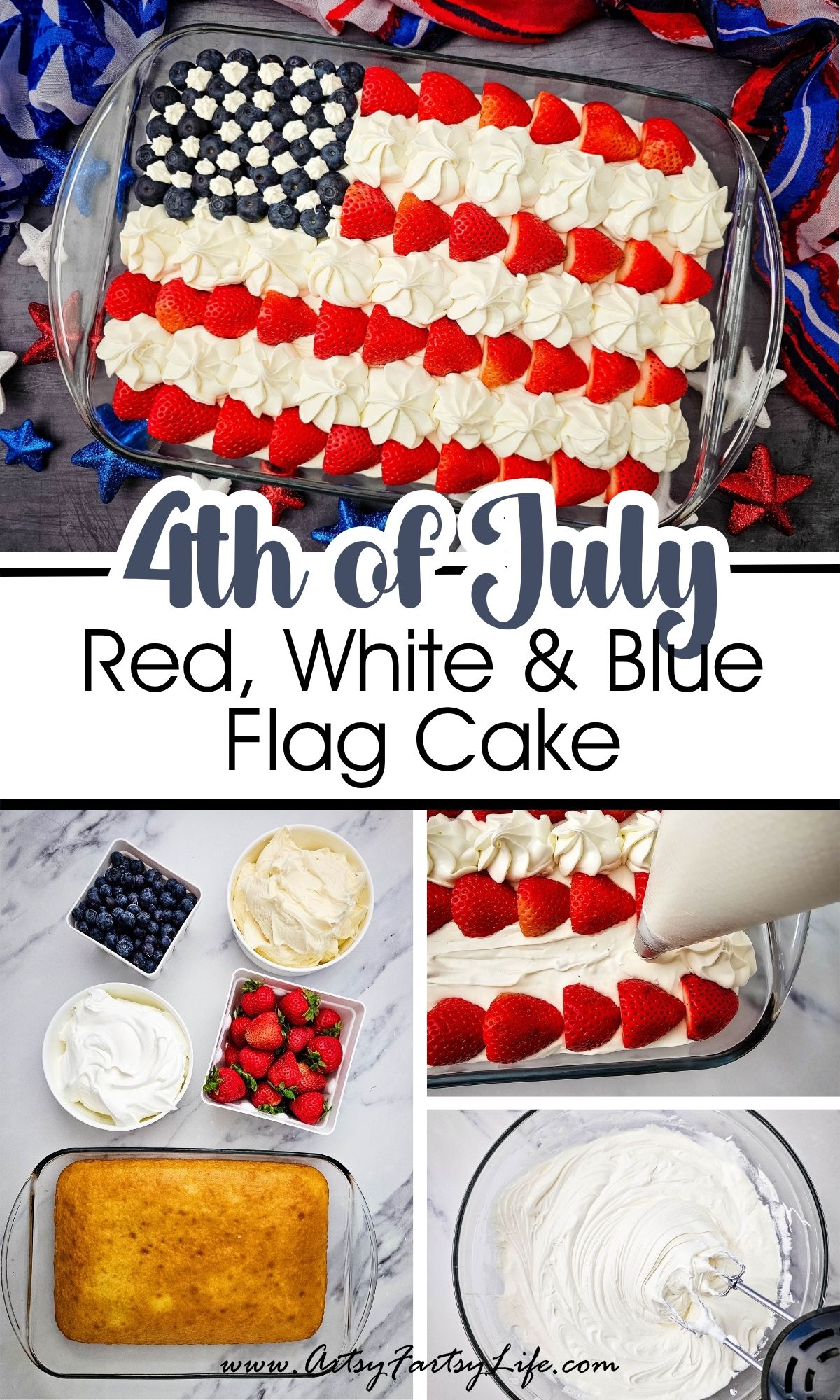 The Flag Cake That Disappears First at Every 4th of July BBQ